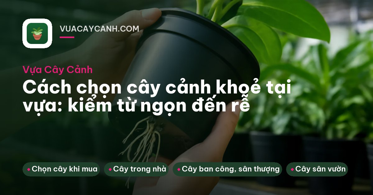 Người mua xem mặt dưới lá bàng Singapore giữa lối đi trong vựa cây