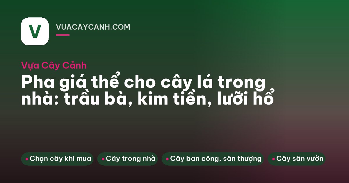 Hai bàn tay trộn xơ dừa, trấu hun và đá trắng trong chậu nhựa lớn